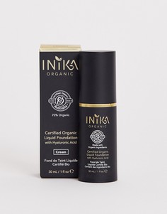 Жидкая основа под макияж из органических ингредиентов INIKA-Светло-коричневый