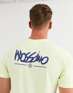Лаймовая футболка с логотипом Mossimo Classic-Зеленый