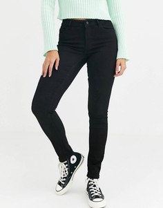 Черные джинсы скинни Pimkie-Черный цвет
