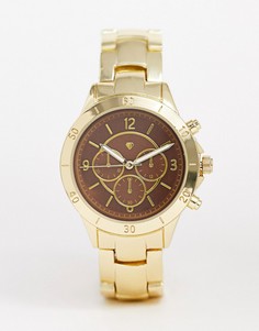 Золотистые женские наручные часы с хронографом Spirit-Золотой