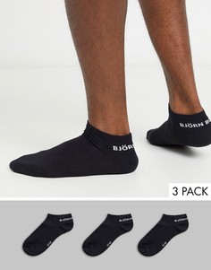 Комплект из 3 пар спортивных носков Bjorn Borg-Черный