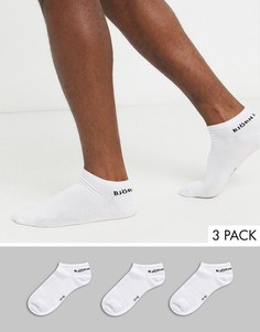 Комплект из 3 пар спортивных носков Bjorn Borg-Белый