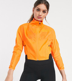 Неоновая короткая куртка на молнии ASOS 4505 Petite-Оранжевый