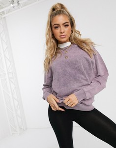 Розовый oversized-свитшот ASOS DESIGN