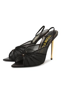 Текстильные босоножки Tom Ford