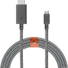 Кабель Native Union USB-C - HDMI 3м (зебра)