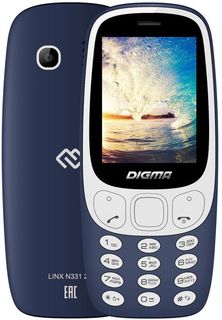 Мобильный телефон Digma Linx N331 2G (темно-синий)