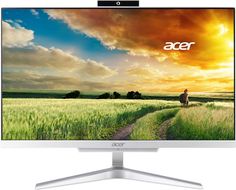 Моноблок Acer Aspire C22-865 DQ.BBRER.034 (серебристый)