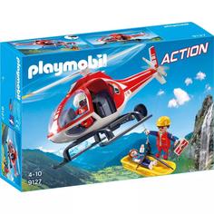 Конструктор PlayMobile Вертолет горноспасателей (разноцветный)
