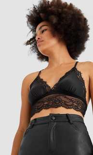 Бралетт в бельевом стиле Stradivarius