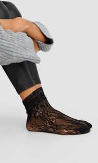 Набор из 2 пар кружевных носков Stradivarius