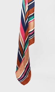 Плиссированный платок в полоску Stradivarius