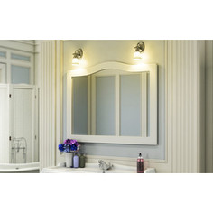 Зеркало Comforty Монако 120 белый глянец (3132225)