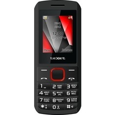 Мобильный телефон TeXet TM-127 черный-красный