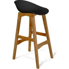 Барный стул Sheffilton SHT-ST19/S65 черный/светлый орех