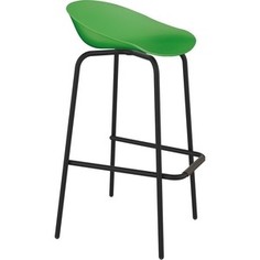 Барный стул Sheffilton SHT-ST19/S29 зеленый/черный муар