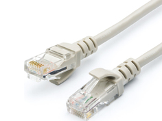 Сетевой кабель Geplink RJ45 cat.5e UTP 1m Grey GL3962