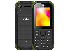 Сотовый телефон Strike R30 Black-Green