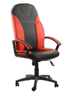 Компьютерное кресло TetChair Twister искусственная кожа Black-Red 3499