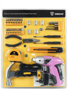 Отвертка Deko DKS4 + набор 36 Tools Kit 063-4109 ДЕКО