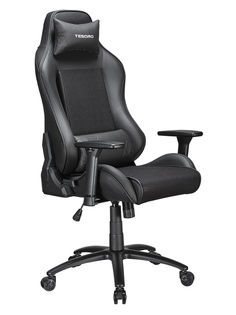 Компьютерное кресло Tesoro Alphaeon S2 TS-F717 Black-Mesh Fabric