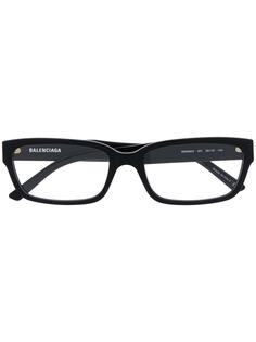 Balenciaga Eyewear очки в прямоугольной оправе