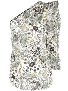 Isabel Marant Étoile структурированное платье на одно плечо