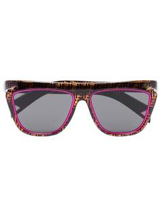 Fendi Eyewear солнцезащитные очки с монограммой