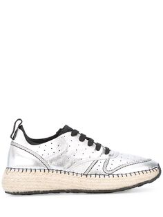 Tods кроссовки с плетеной подошвой Tod’S