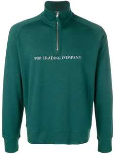 Pop Trading Company толстовка с принтом логотипа