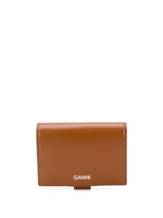 GANNI кошелек с логотипом
