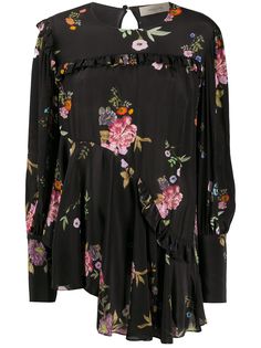 Preen Line блузка Kapona с цветочным принтом