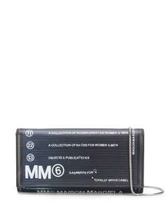 MM6 Maison Margiela кошелек с цепочкой и принтом