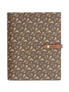Burberry обложка для блокнота с монограммой