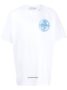 Off-White футболка с 3D логотипом