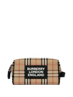 Burberry дорожный клатч в клетку Vintage Check