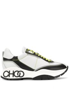 Jimmy Choo массивные кроссовки Raine с тисненым логотипом