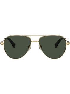Valentino Eyewear солнцезащитные очки-авиаторы Rockstud
