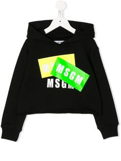 Msgm Kids худи с логотипом