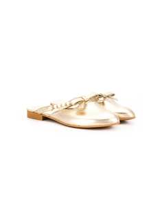 Monnalisa мюли с бантом