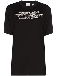 Burberry футболка Carrick с логотипом