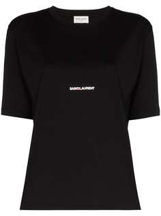Saint Laurent футболка с логотипом