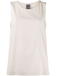 Lorena Antoniazzi топ без рукавов с круглым вырезом