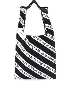 Alexander Wang жаккардовая сумка-шопер с логотипом