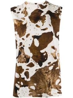 Golden Goose animal print tank top