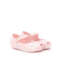 Mini Melissa strappy ballet pumps