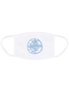 Off-White маска с логотипом