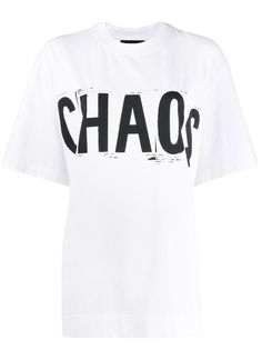 House of Holland футболка Chaos с принтом