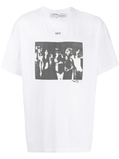 Off-White футболка Spray Painting