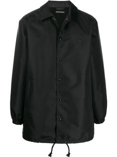 Acne Studios куртка на пуговицах с принтом